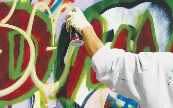 Wir malen Graffiti – Offene Jugendarbeit YOYO