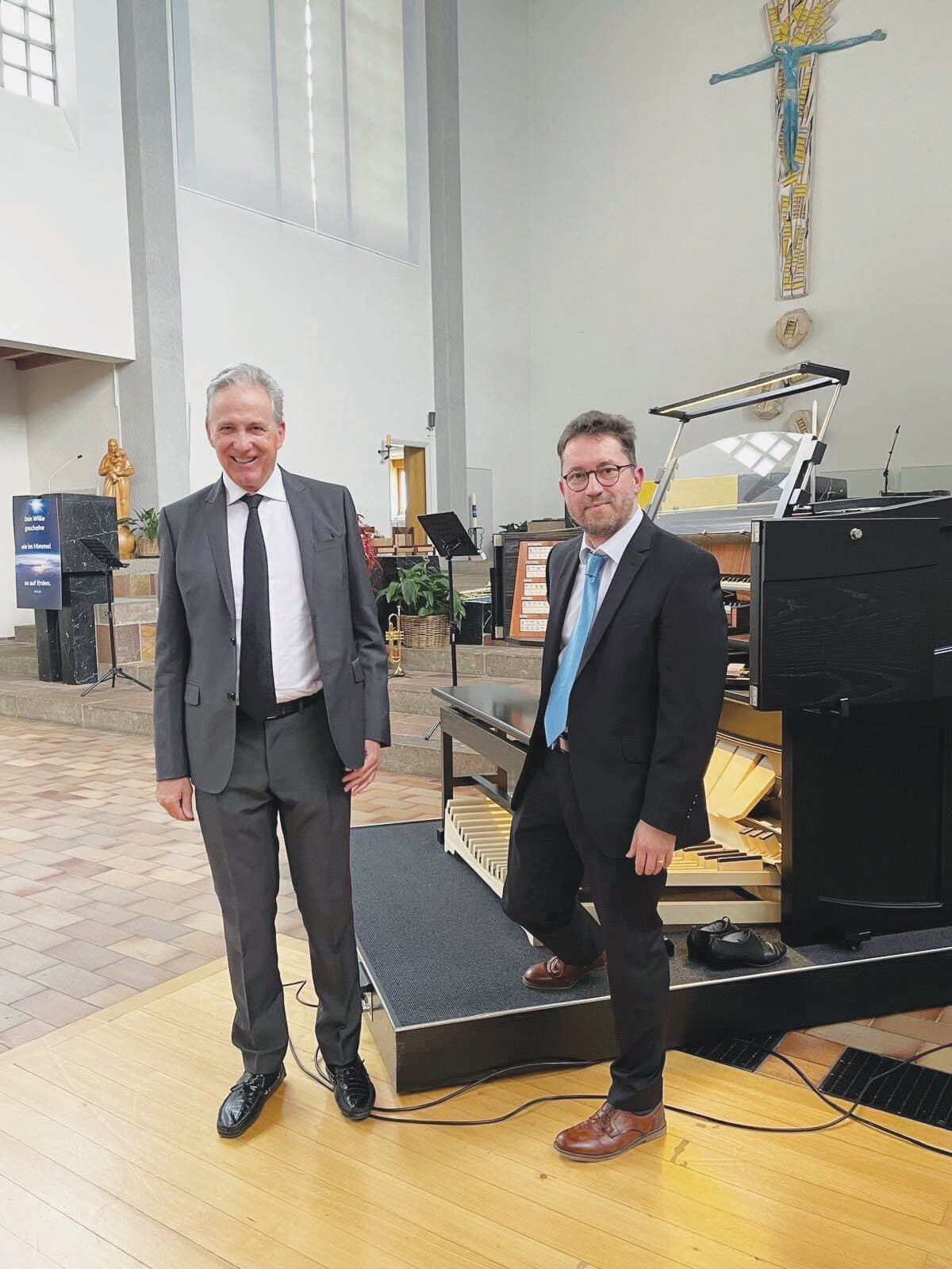 (K)eine kleine Nachtmusik – Duo Tenor & Orgel