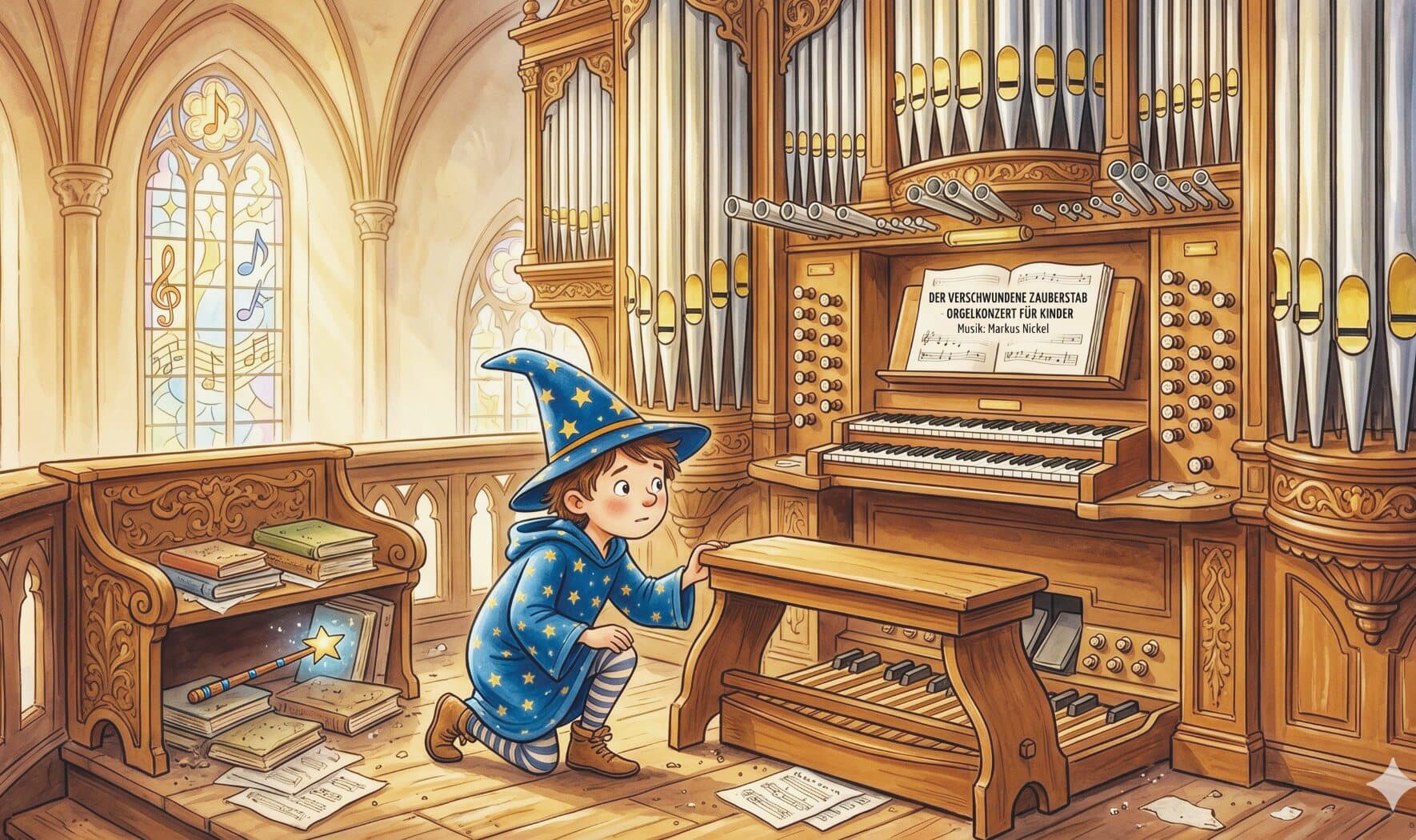 Orgelmärchen – Der verschwundene Zauberstab – Evangelische Kirche Amriswil
